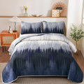 Feminine cave stalactites pattern 3 Pc Bedspread & Pillow Cover Set