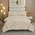 Coastal Drift apricot Comforter Bundle – Breezy 3‑Piece Bedding
