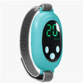 Green EMS Sleep Aid Device with Pulse Stimulation - Portable Adjustable Sleep Support Bracelet