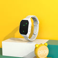 White Smart Microcurrent Wristband Sleep Aid - Wearable Sleep Assistance Device