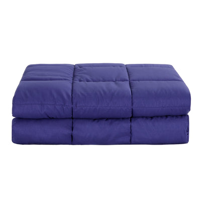 Weighted Blanket 11KG Kids Adults Heavy Gravity Relax Calm Blue