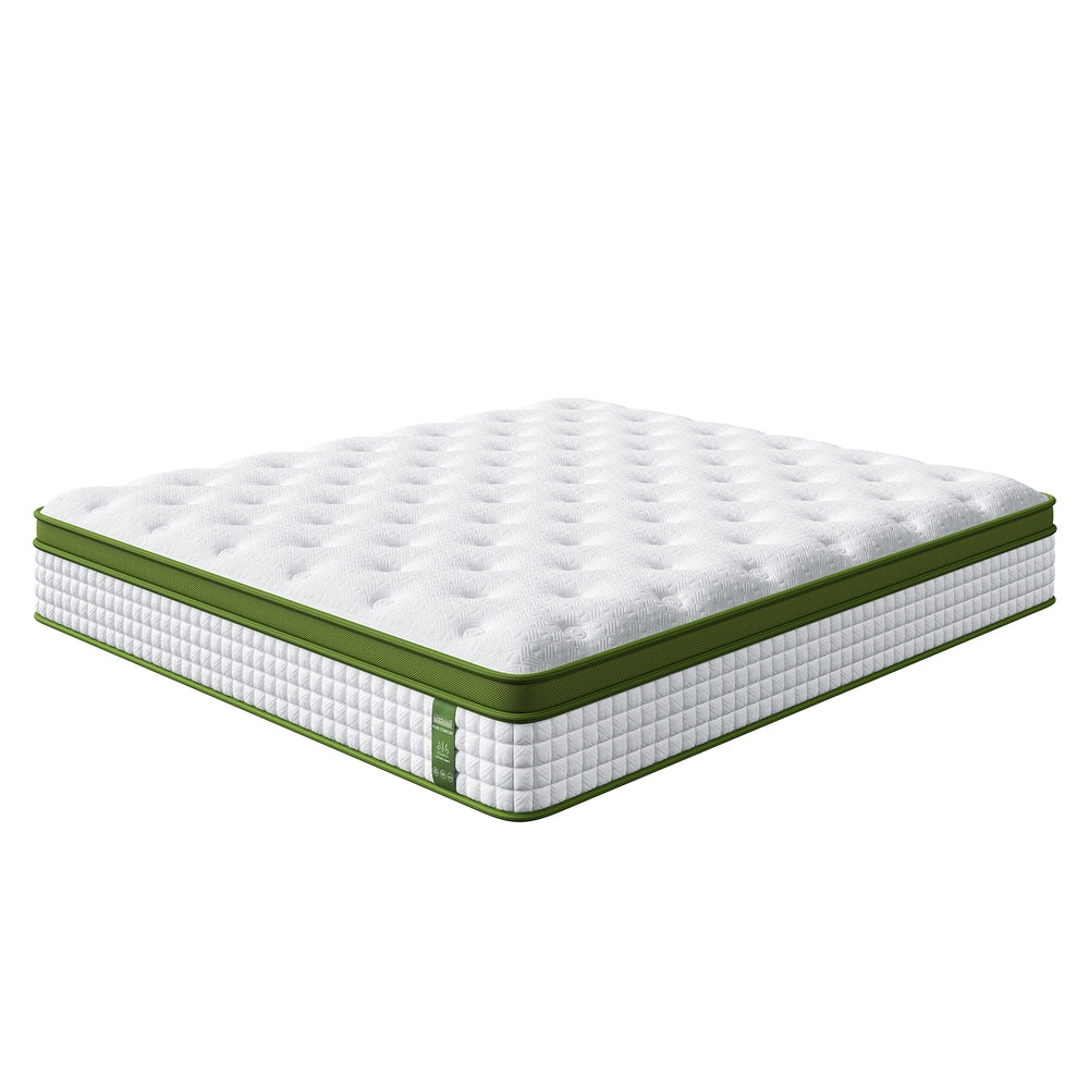 Pressure Relief Euro Top Pocket Spring Hybrid Mattress 30cm – King