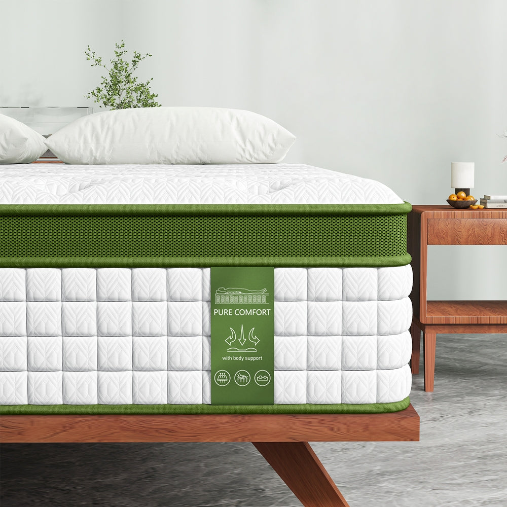 Pure Comfort Hybrid Euro Top Mattress 34cm Thick - King Single
