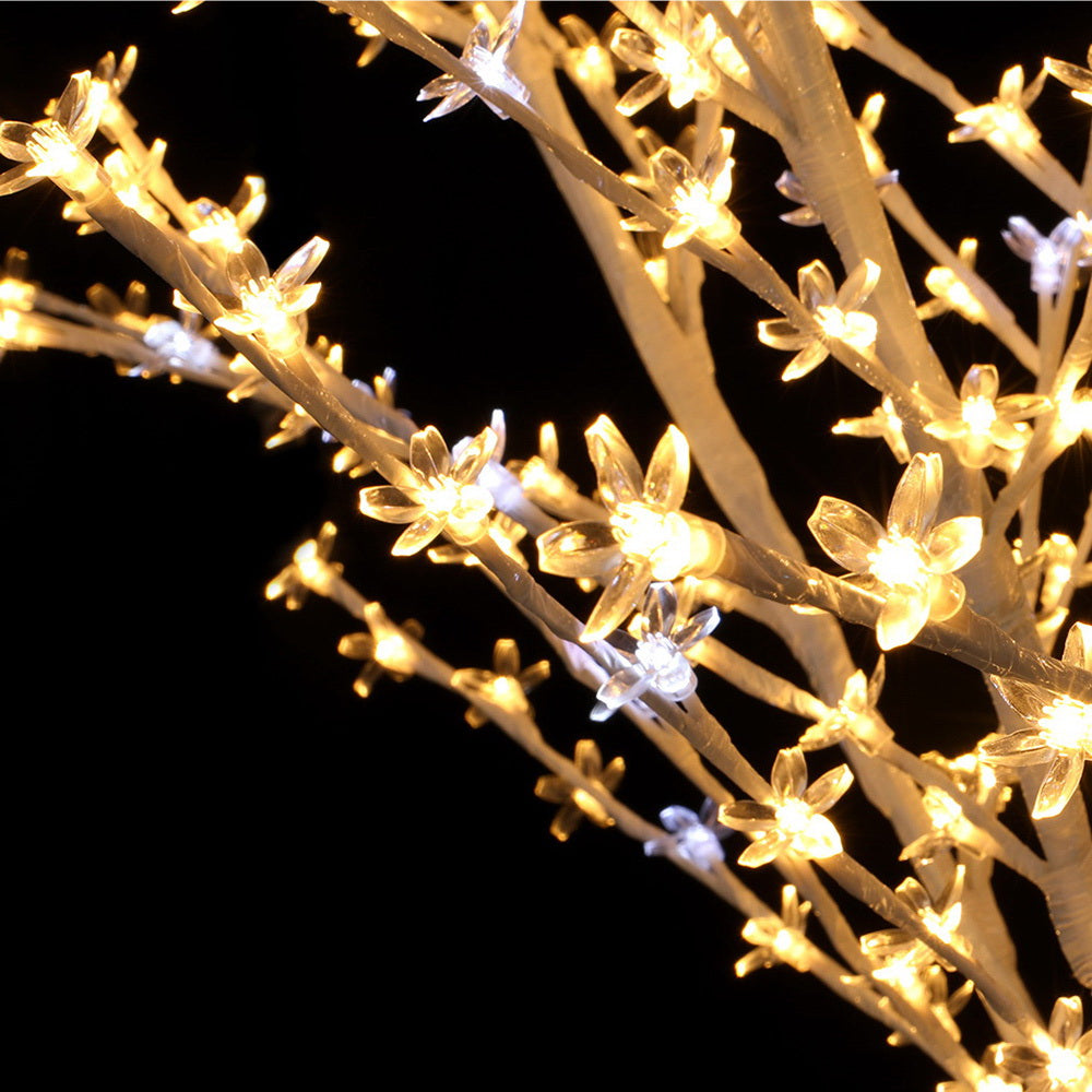 2.1M Christmas Tree 780 LED Lights Cherry Blossom Trees