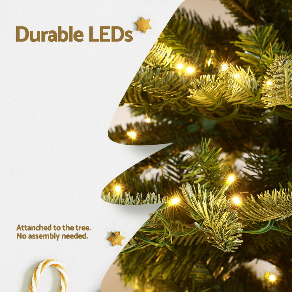 Christmas Tree 2.1M LED Sparse Xmas Tree 860 Tips Party Decoration