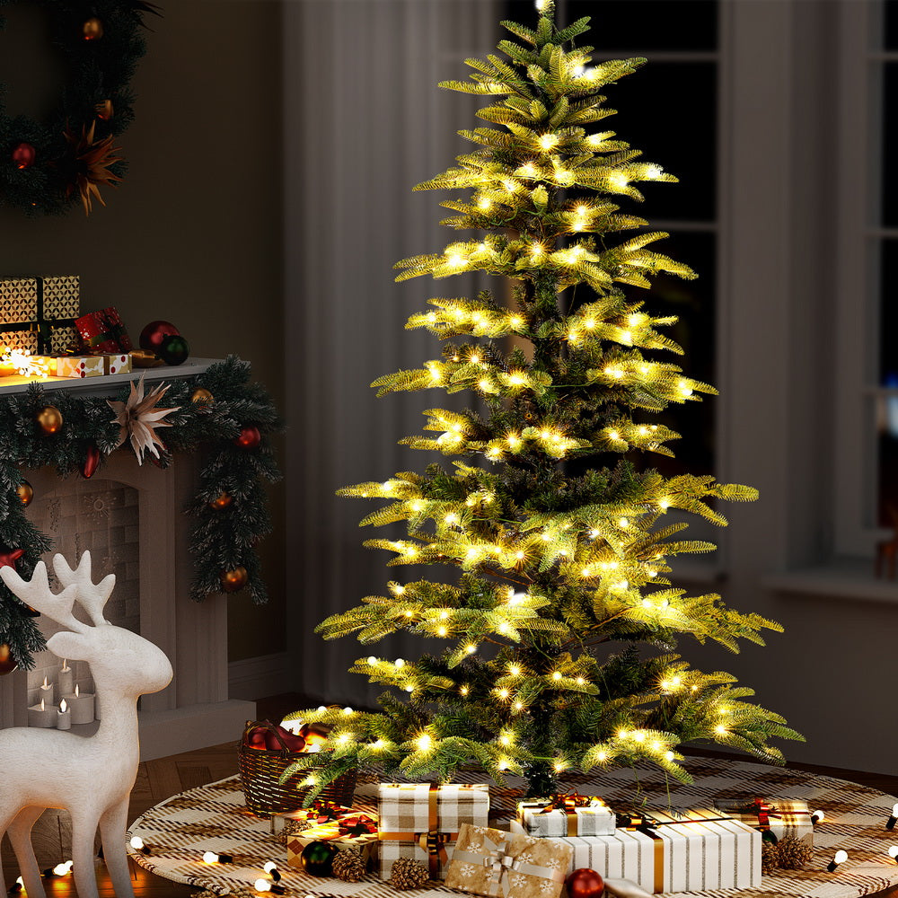 Christmas Tree 2.1M LED Sparse Xmas Tree 860 Tips Party Decoration