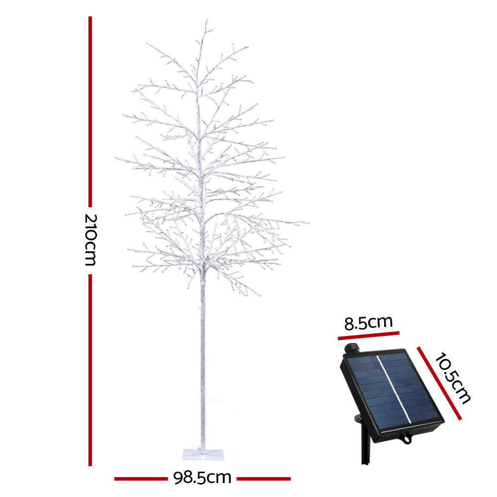 2.1M Christmas Tree 480 LED Solar-2