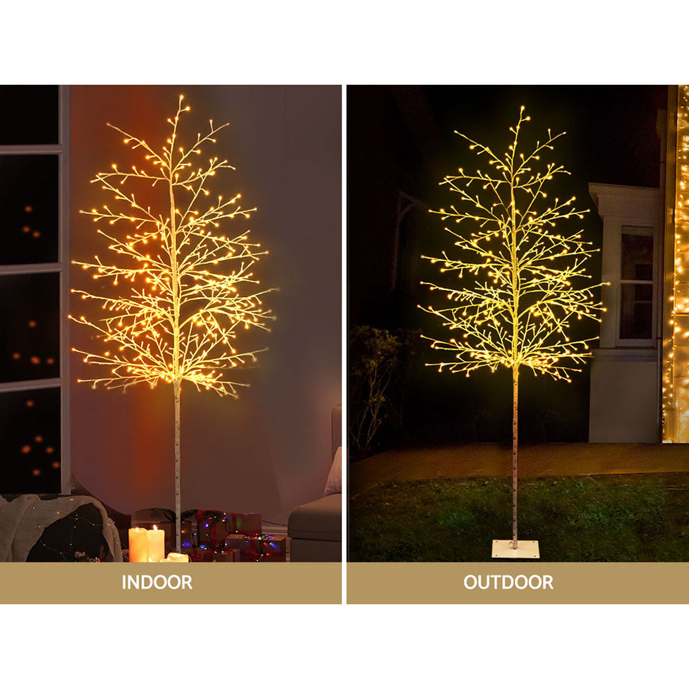 2.1M Christmas Tree 480 LED Solar-6