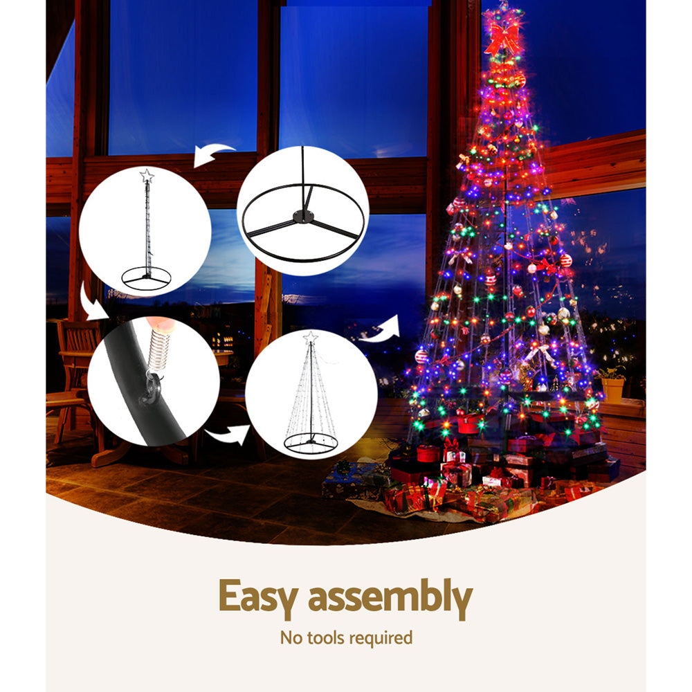 3.6M Christmas Tree 400 LED Solar-7