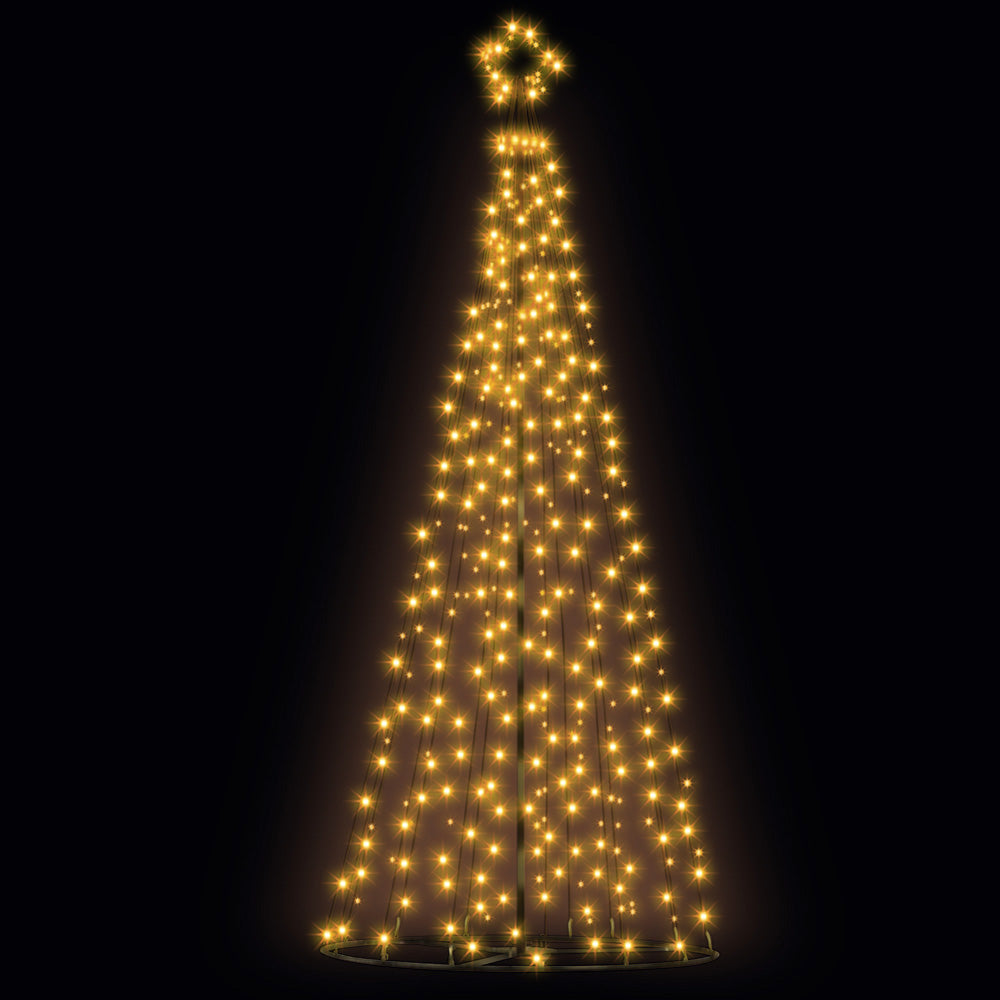 3.6M Christmas Tree LED Solar Warm-1