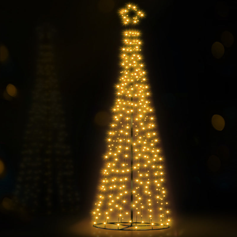 3.6M Christmas Tree LED Solar Warm-8