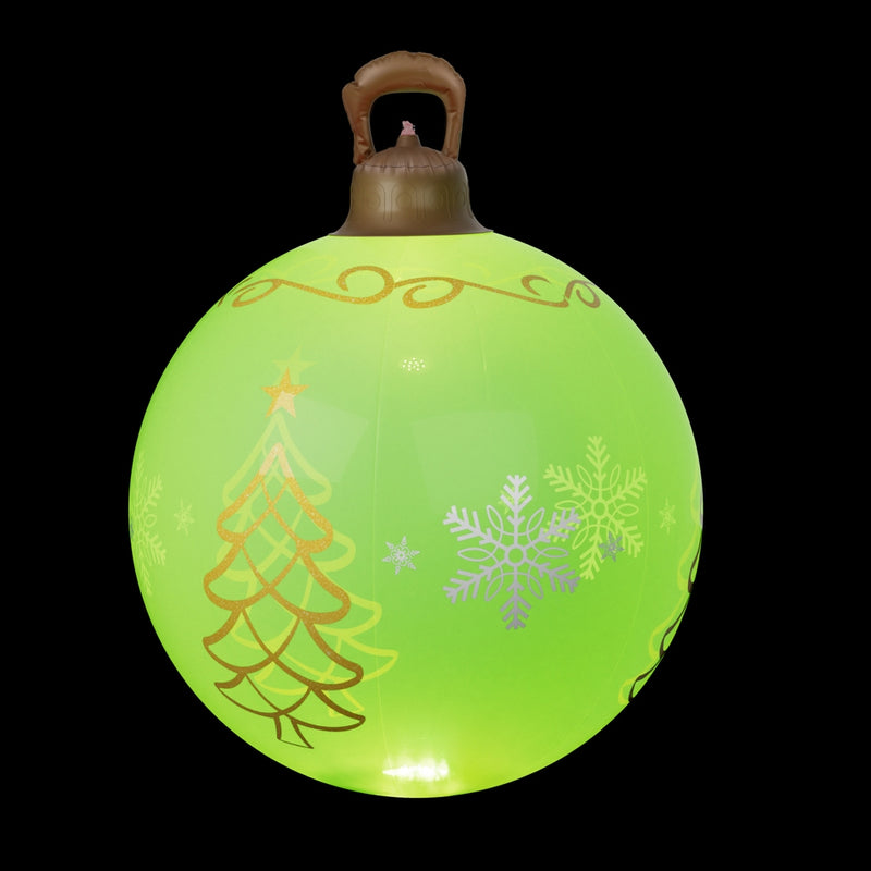 Christmas Inflatable Ball 60cm Led Illuminated Xmas Decoration-1