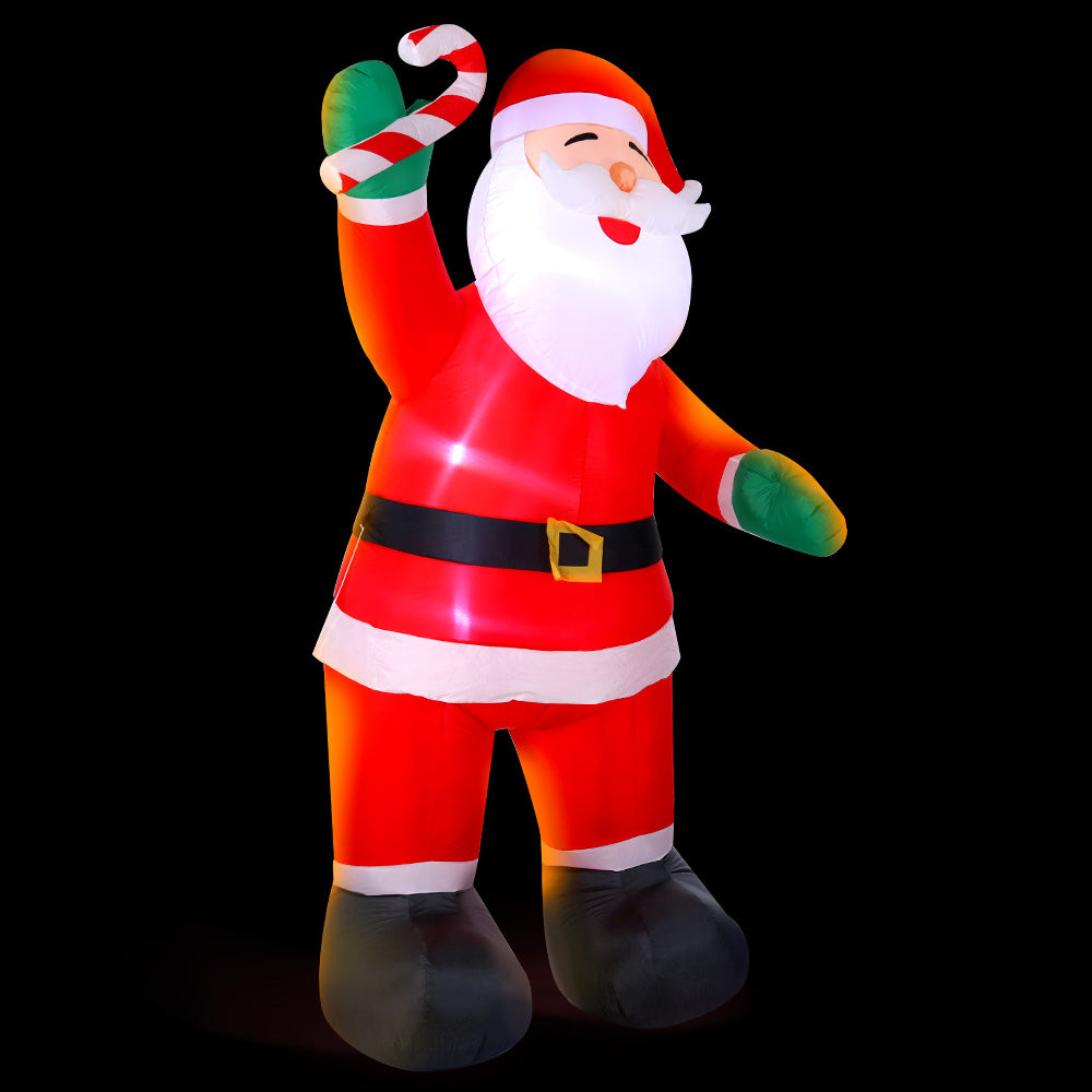 Christmas Inflatable Santa 3M Illuminated Decorations