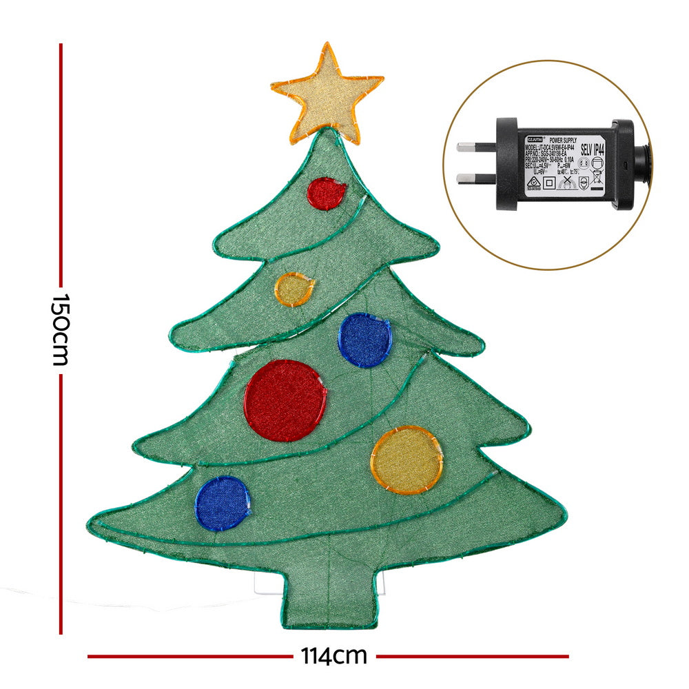 Christmas Lights 150cm Motif 220 LED Rope Light Outdoor Decoration