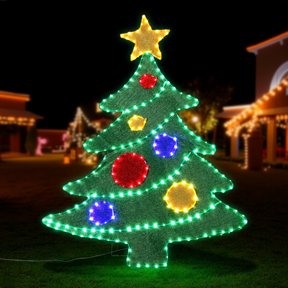 Christmas Lights 150cm Motif 220 LED Rope Light Outdoor Decoration