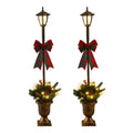 Christmas Lights 125cm Lamp Post 50 LED Fairy Light Decorations