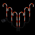 42 LED 6 PCS Christmas Lights Path Ground Light Garden Decorations