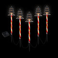 25 LED 5 PCS Christmas Lights Path Ground Light Garden Decorations