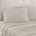 Microfiber Sheet Set Queen 33cm Wall Taupe