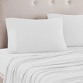 Microfiber Sheet Set Queen 33cm Wall White