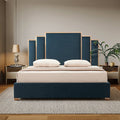 Austin King Bed Frame Turquoise