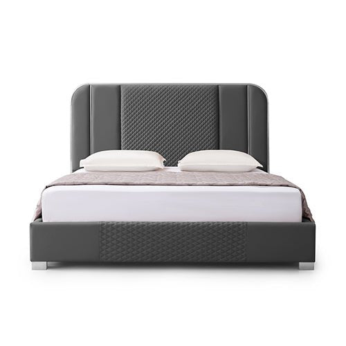 Bedzy Luxe Halcyon Queen Bed Frame Black - Furniture > Bedroom - Bedzy Australia