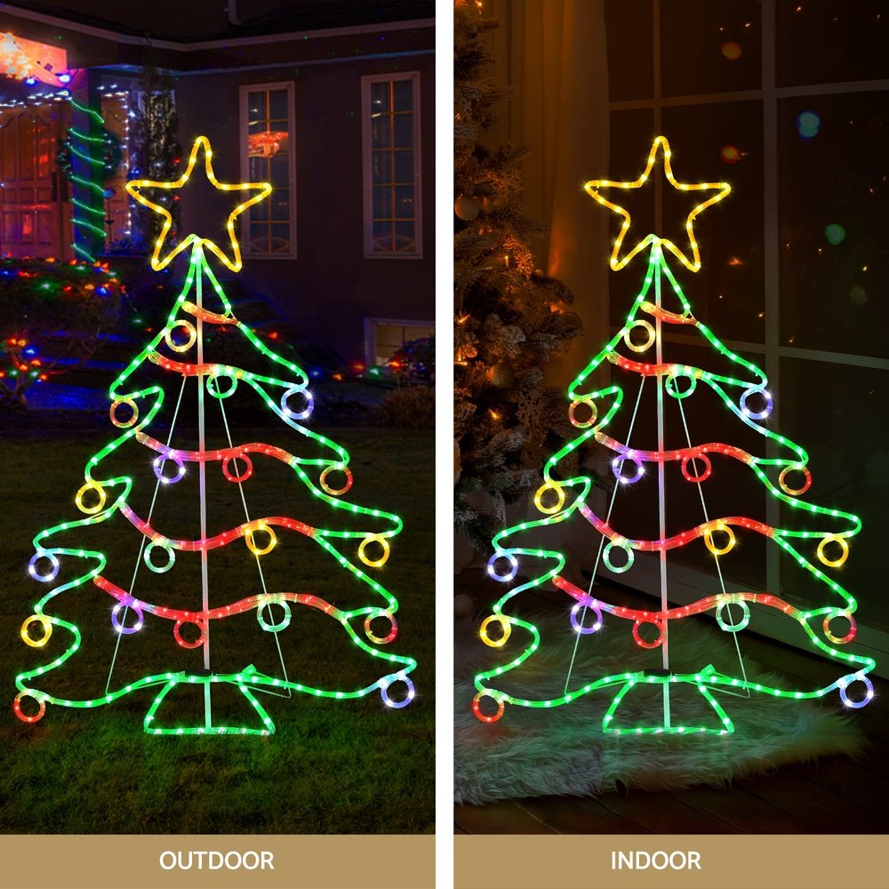 Christmas Lights 118cm Motif 288 LED Rope Light Outdoor Decoration - Occasions > Christmas > Outdoor Decorations & Lights - Bedzy Australia