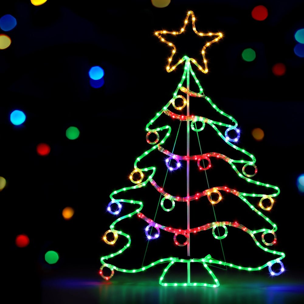 Christmas Lights 118cm Motif 288 LED Rope Light Outdoor Decoration - Occasions > Christmas > Outdoor Decorations & Lights - Bedzy Australia