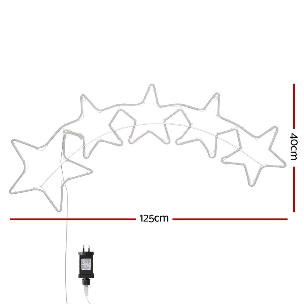 Christmas Lights 125cm Motif 560 LED Rope Light Outdoor Decoration - Occasions > Christmas > Outdoor Decorations & Lights - Bedzy Australia