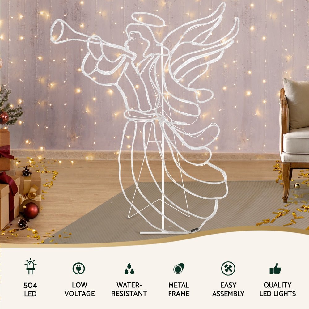 Christmas Lights 144cm Motif 504 LED Rope Light Outdoor Decoration - Occasions > Christmas > Outdoor Decorations & Lights - Bedzy Australia