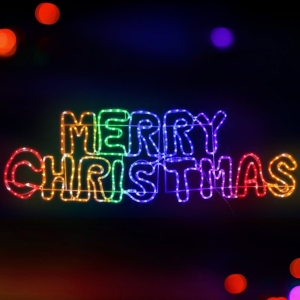 Christmas Lights 160cm Motif 360 LED Rope Light Outdoor Decoration - Occasions > Christmas > Outdoor Decorations & Lights - Bedzy Australia