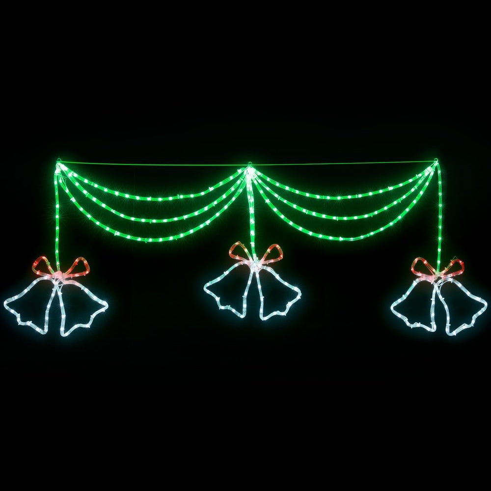 Christmas Lights 180cm Motif 288 LED Rope Light Outdoor Decoration - Occasions > Christmas > Outdoor Decorations & Lights - Bedzy Australia
