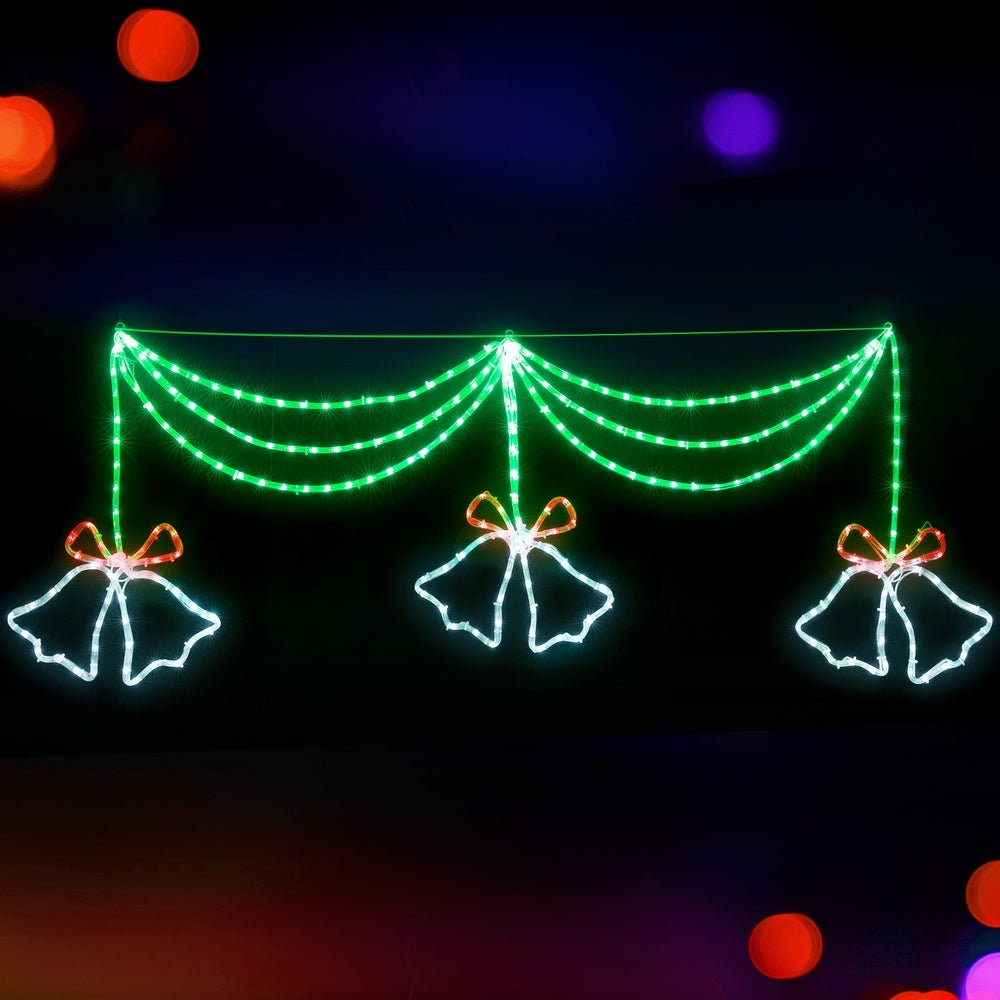 Christmas Lights 180cm Motif 288 LED Rope Light Outdoor Decoration - Occasions > Christmas > Outdoor Decorations & Lights - Bedzy Australia