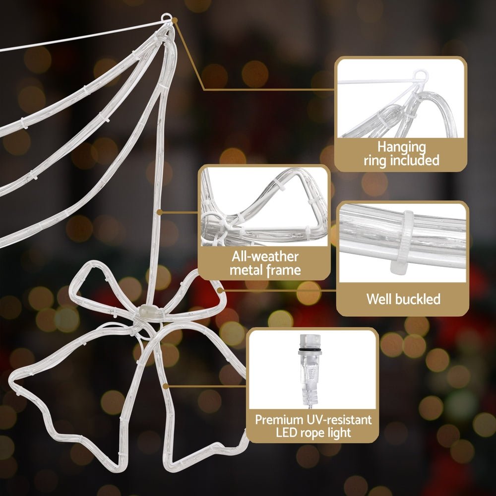 Christmas Lights 180cm Motif 288 LED Rope Light Outdoor Decoration - Occasions > Christmas > Outdoor Decorations & Lights - Bedzy Australia