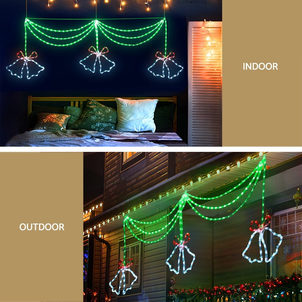 Christmas Lights 180cm Motif 288 LED Rope Light Outdoor Decoration - Occasions > Christmas > Outdoor Decorations & Lights - Bedzy Australia