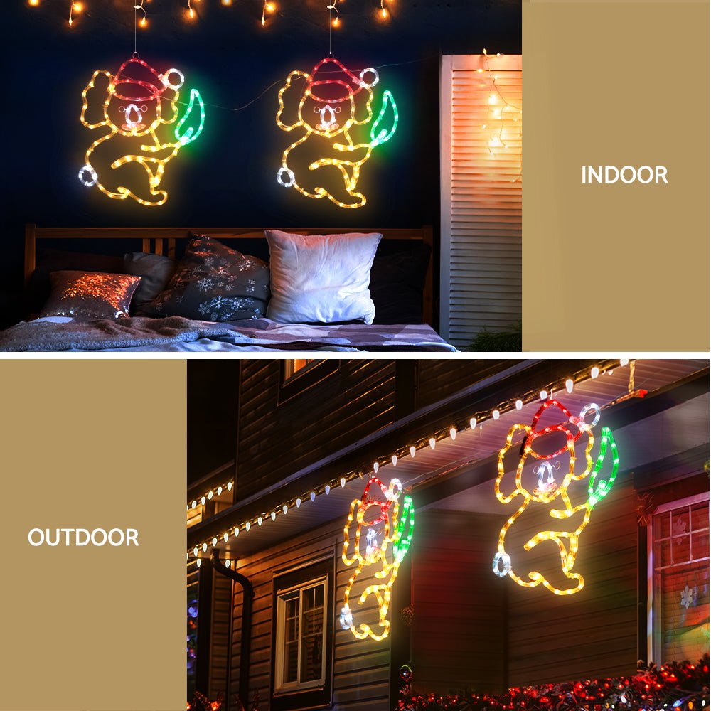 Christmas Lights 48cm Motif 216 LED Rope Light Outdoor Decoration - Occasions > Christmas > Outdoor Decorations & Lights - Bedzy Australia