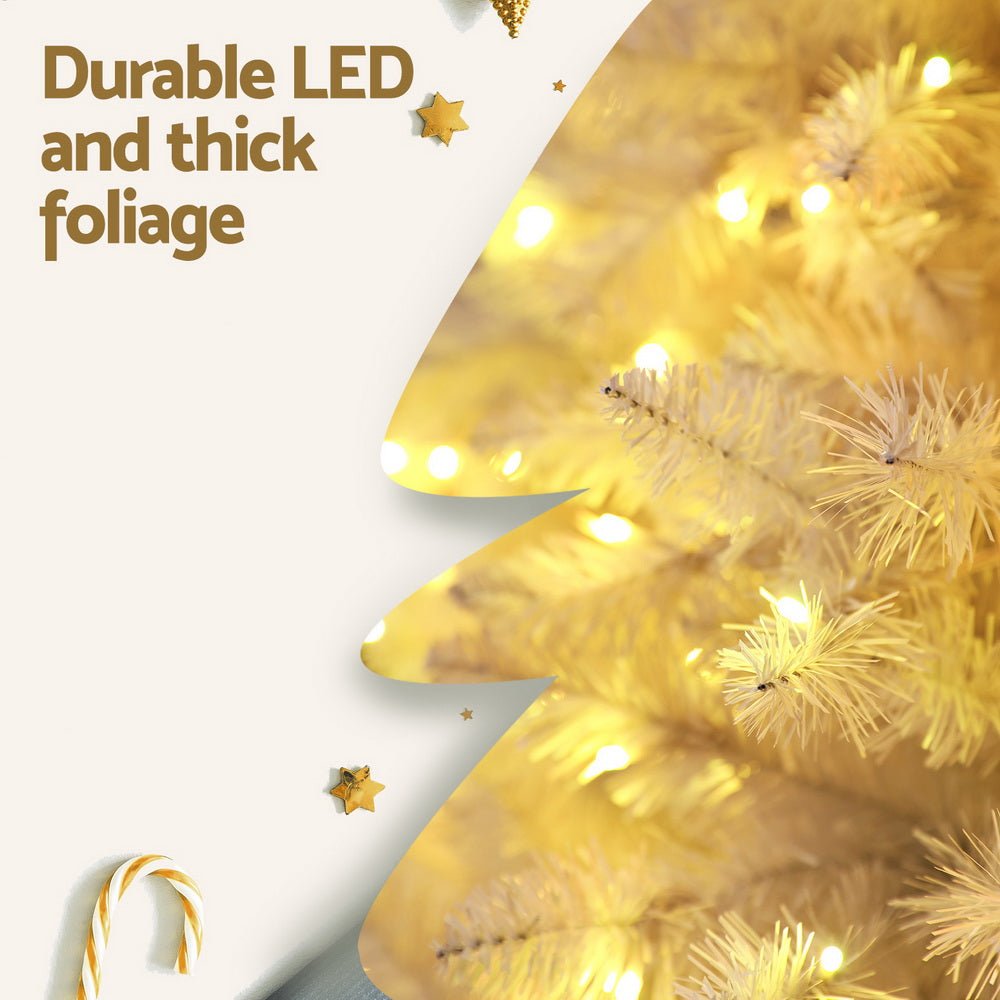 Christmas Tree 2.1m RGB Remote Xmas Party Decorations 1310 Tips - Occasions > Christmas > Christmas Trees - Bedzy Australia