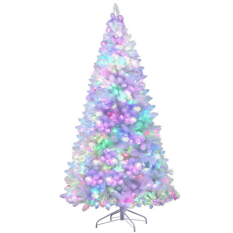 Christmas Tree 2.1m RGB Remote Xmas Party Decorations 1310 Tips - Occasions > Christmas > Christmas Trees - Bedzy Australia