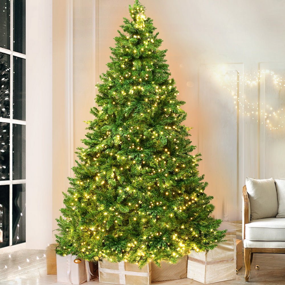 Christmas Tree 2.4m Xmas Tree Decorations 1488 LEDs - Occasions > Christmas > Christmas Trees - Bedzy Australia