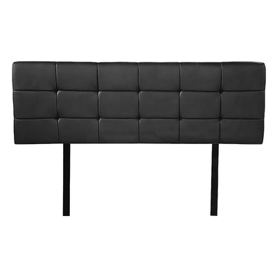 Double Size | Deluxe Headboard Bedhead (Black) - Bedzy Australia