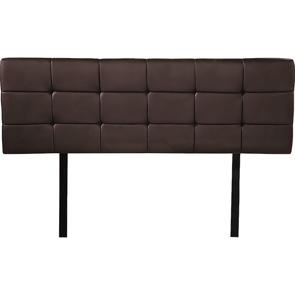 Double Size | Deluxe Headboard Bedhead (Brown) - Bedzy Australia
