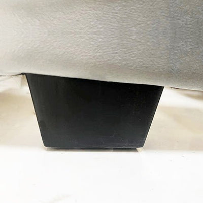 Emily Bed Frame Queen Size Velvet Fabric Grey Four MDF Drawers with Wheels - Furniture > Bedroom > Beds & Bed Frames - Bedzy Australia