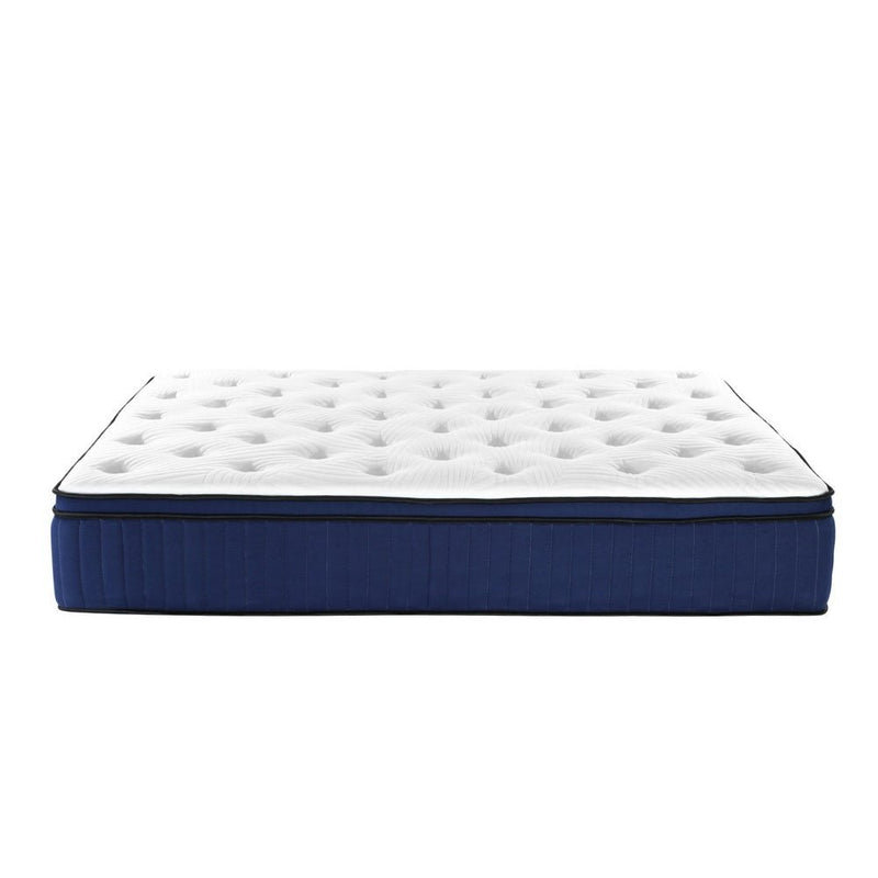 Franky Euro Top Cool Gel Pocket Spring Mattress 34cm Thick - Double - Bedzy Australia