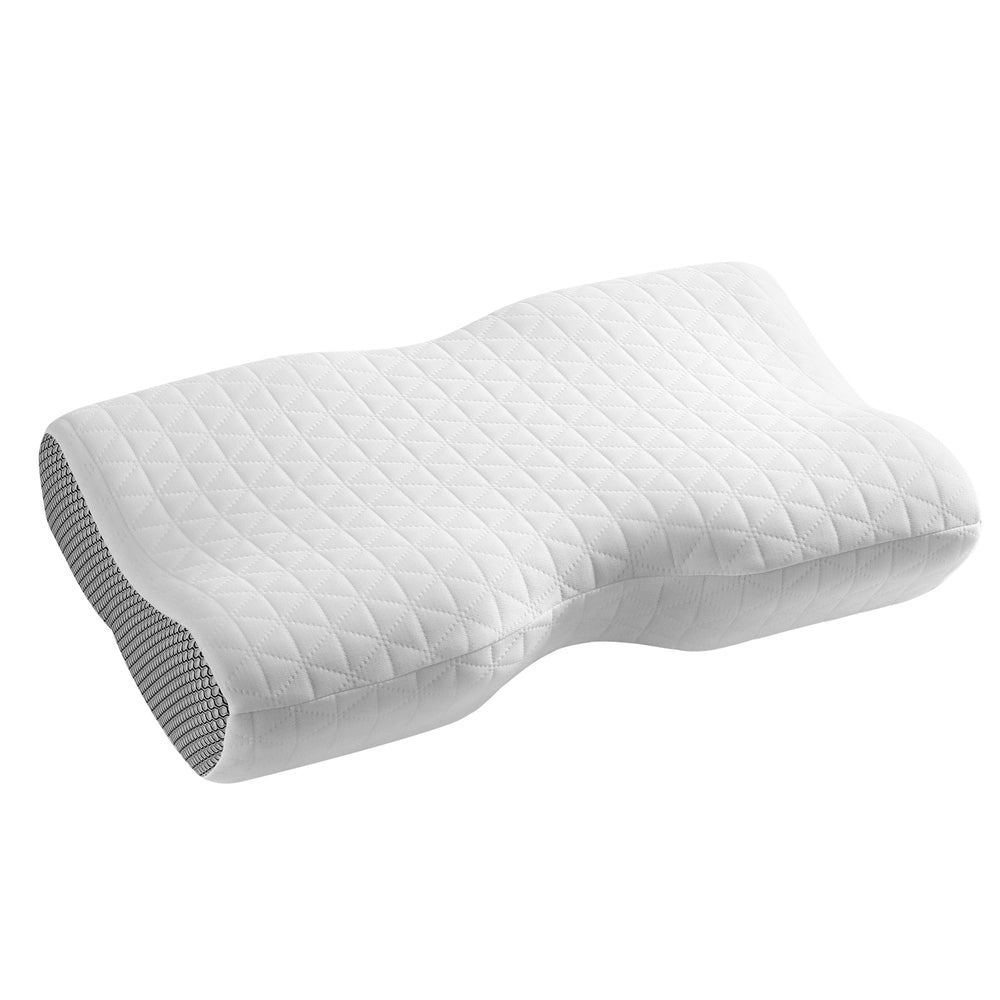 Giselle Memory Foam Pillow Contour Neck - Home & Garden > Bedding - Bedzy Australia
