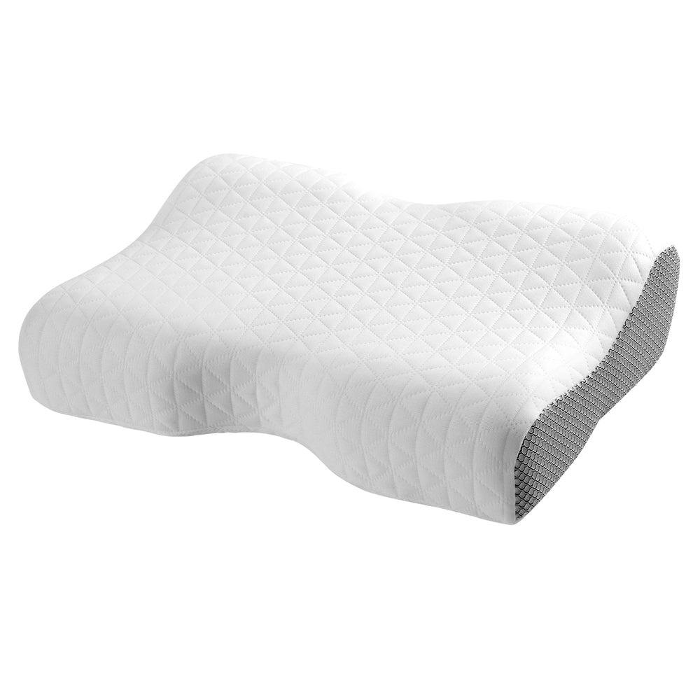 Giselle Memory Foam Pillow Contour Neck - Home & Garden > Bedding - Bedzy Australia