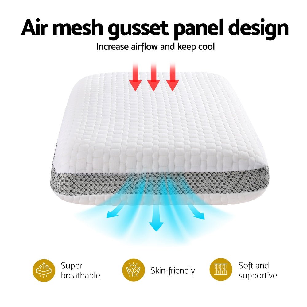 Giselle Memory Foam Pillow - Home & Garden > Bedding - Bedzy Australia