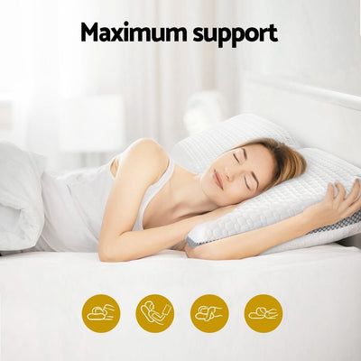 Giselle Memory Foam Pillow - Home & Garden > Bedding - Bedzy Australia