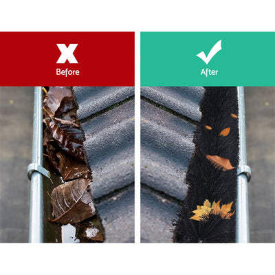 Gutter Guard Brush 44M 92X10cm 48PCS - Home & Garden > DIY - Bedzy Australia