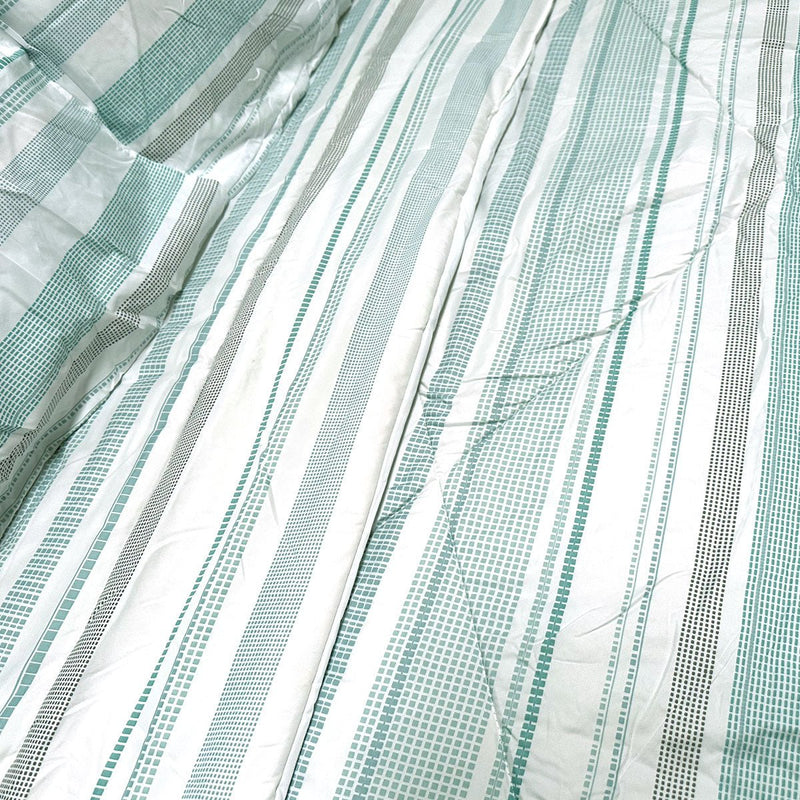 Hotel Living 3 Pce Light Weight Comforter Set Queen/King Oscar Mosaic - Home & Garden > Bedding - Bedzy Australia