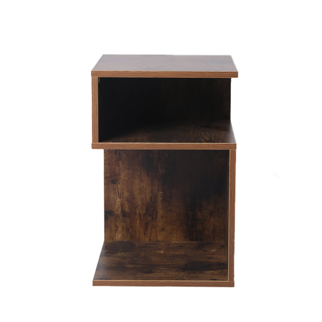 Levede Bedside Tables Drawers Side Table Oak-1910112901662904321